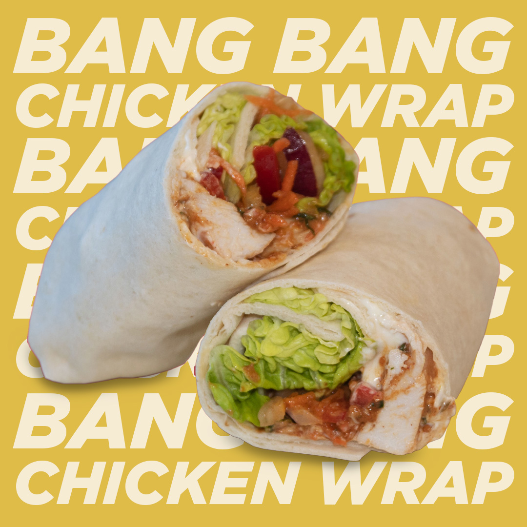 Bang Bang Chicken Wrap