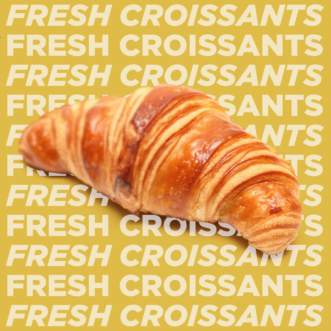 Croissant, butter & Cornish strawberry jam