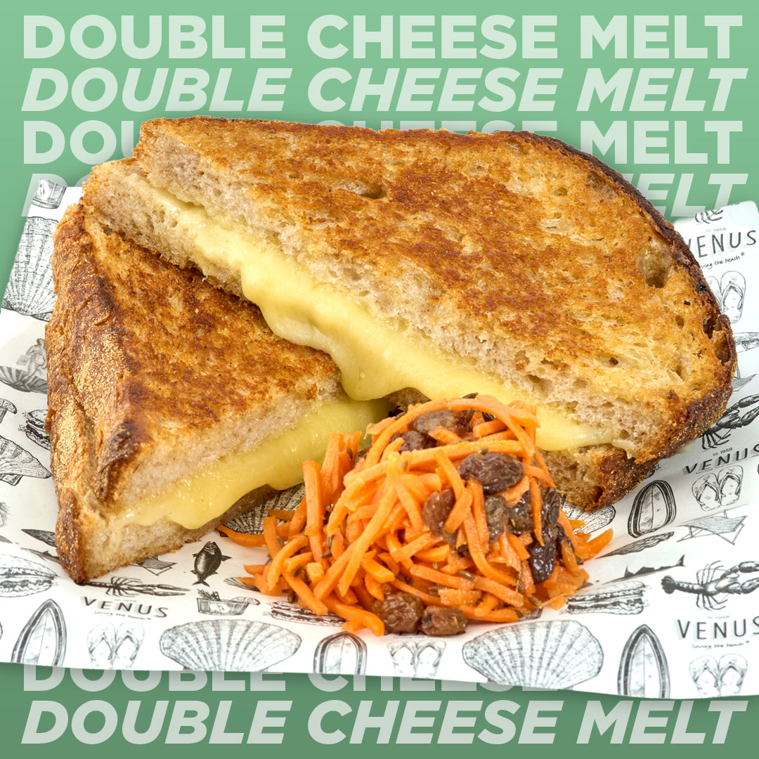 Double cheese Toastie Melt