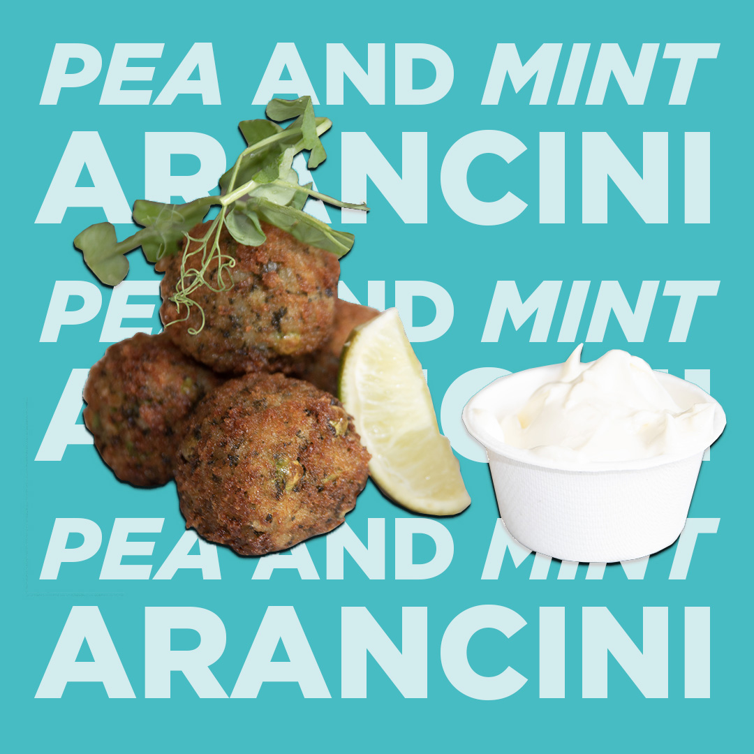 Pea & Mint Arancini
