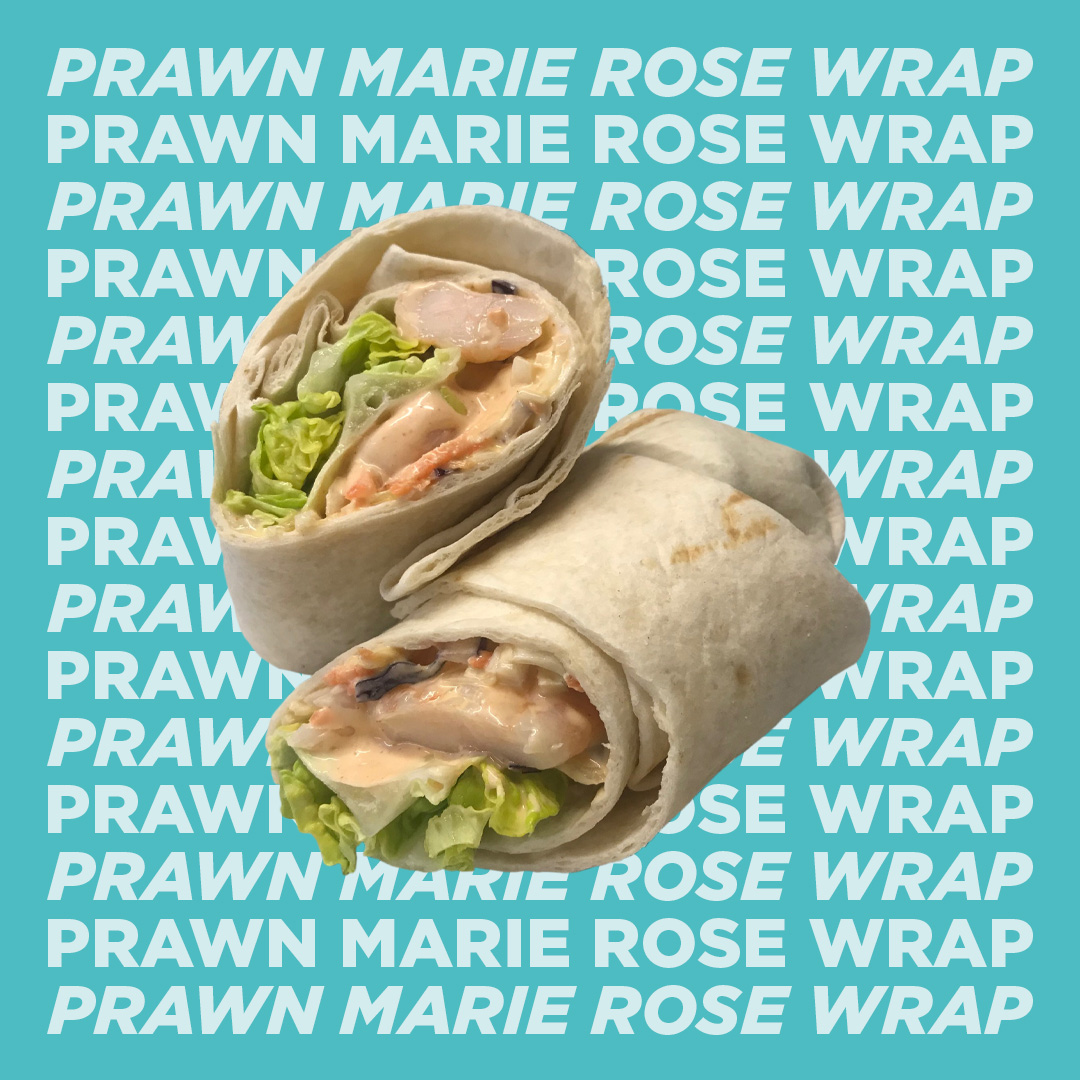 Prawn Marie Rose Wrap