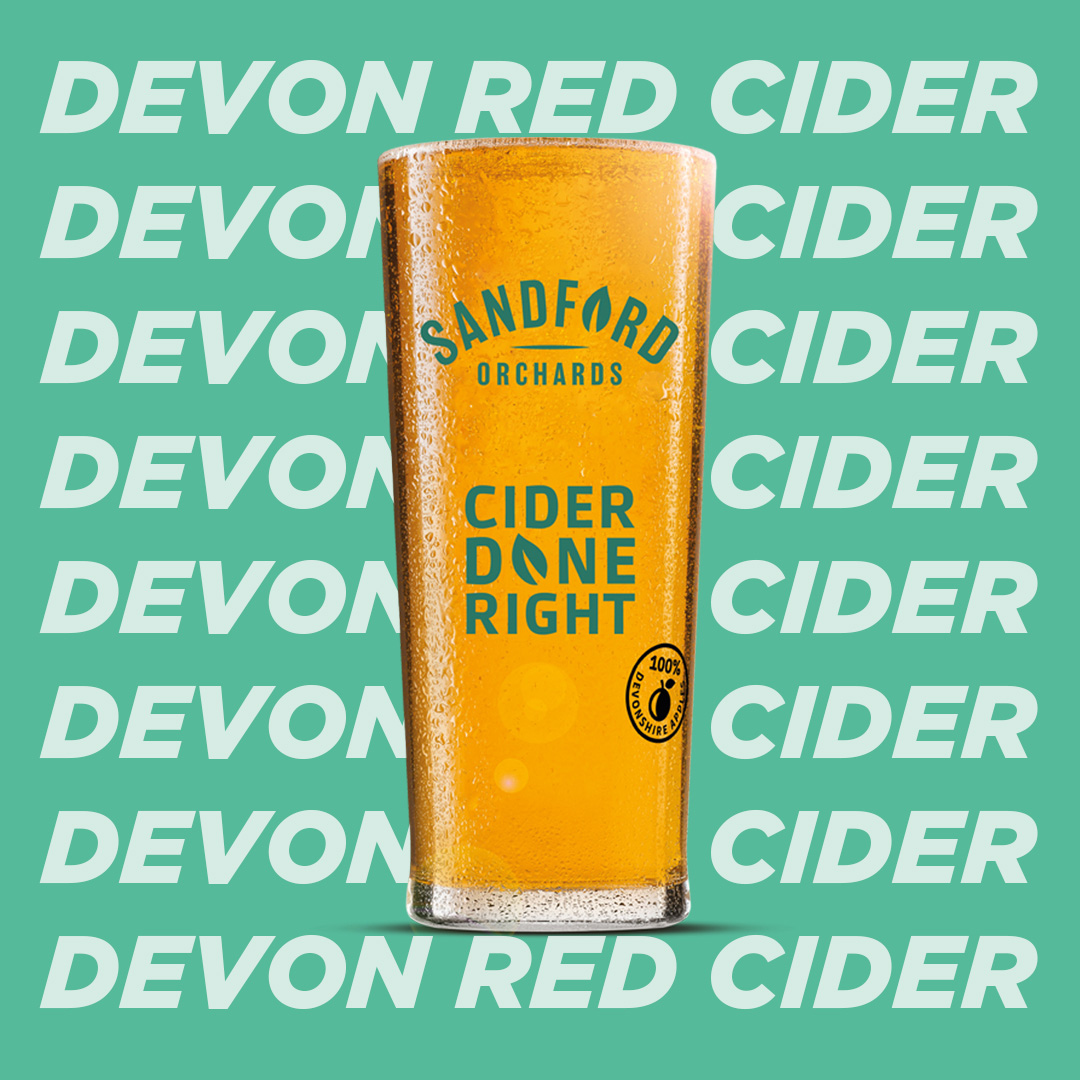 Devon Red Cider (Sandford Orchards) 4%