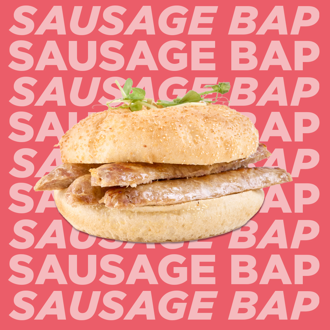 Devon free range Sausage Bap