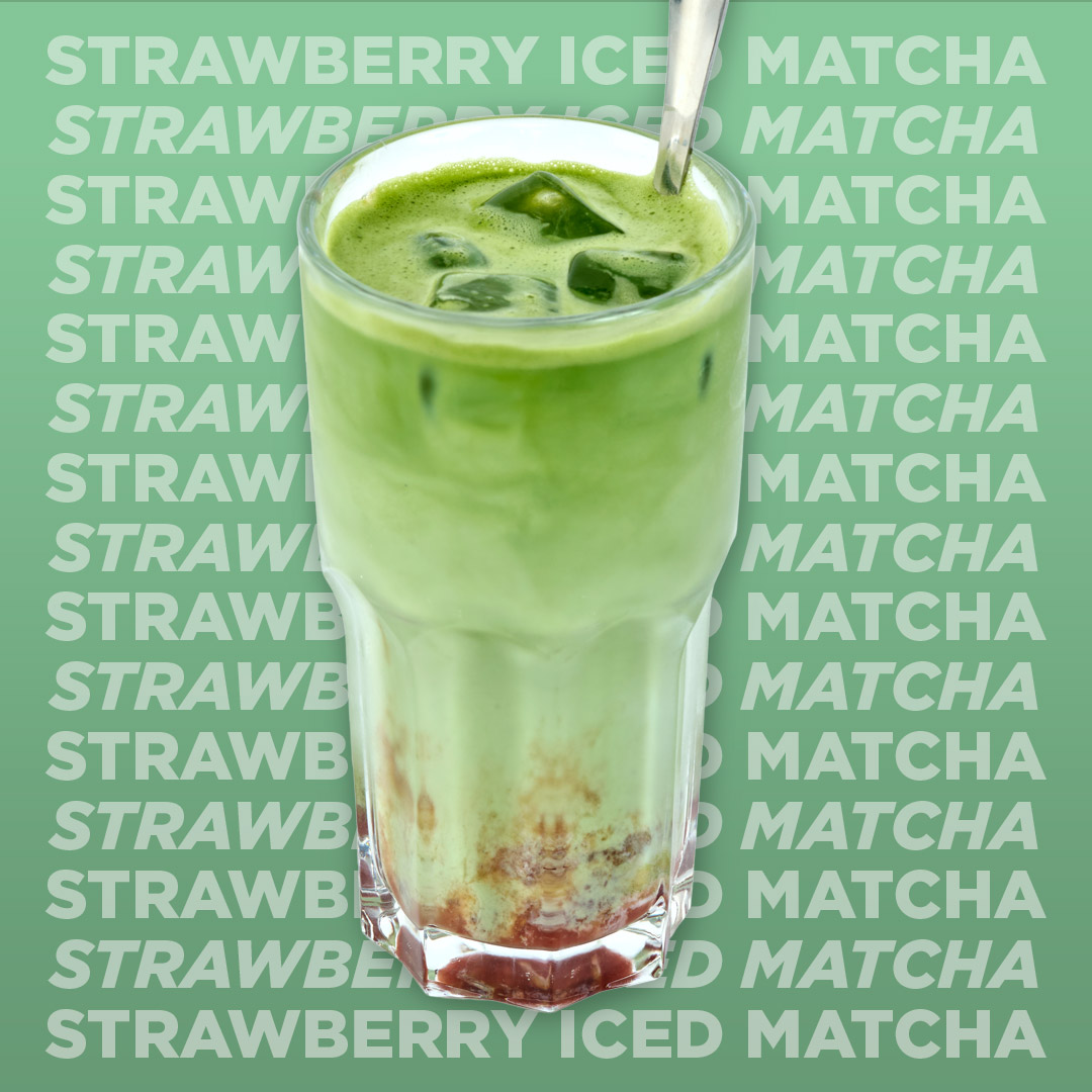 Matcha Iced Strawberry