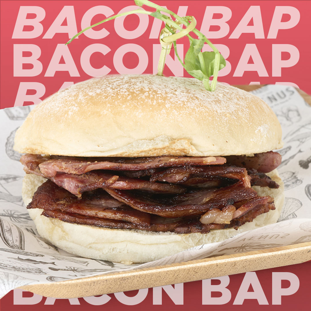English bacon bap (GF available)