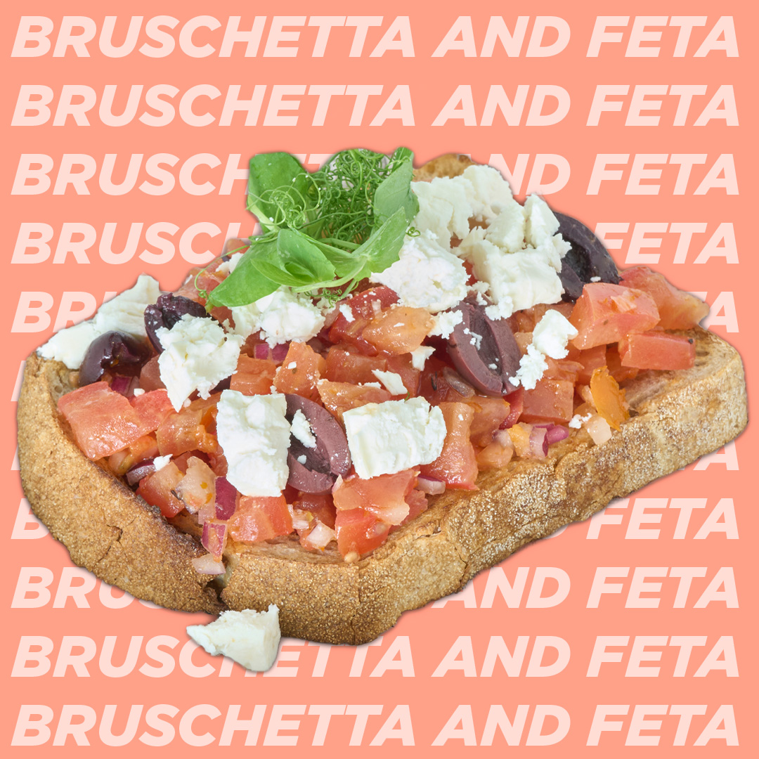 Bruschetta & Feta salad