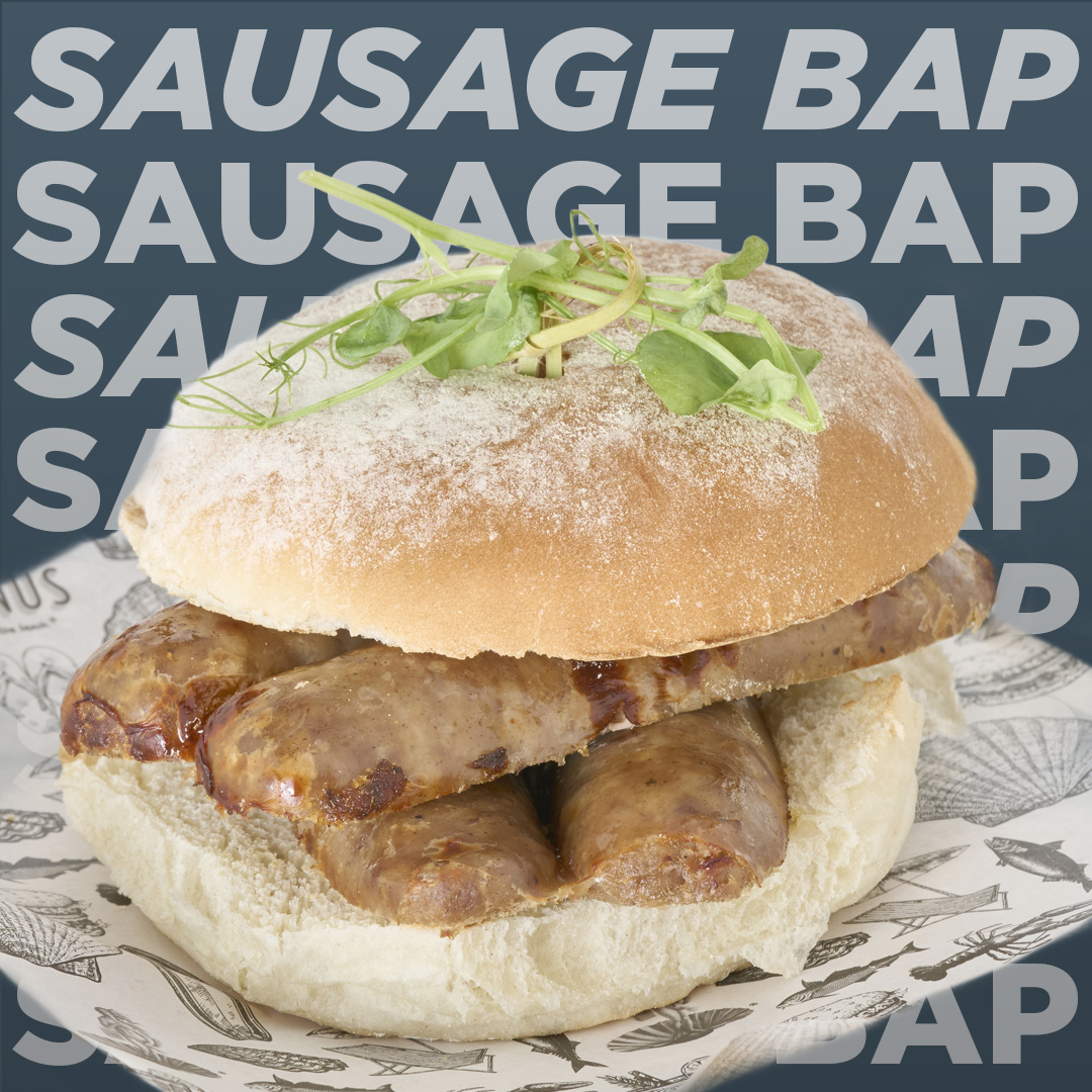 Devon free range Sausage Bap