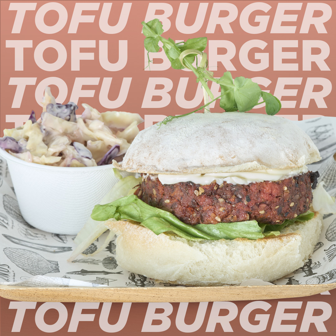 Plant Based Tofu Burger